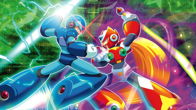 Mega Man X Collection - Fanart - Background (North America) - 1920x1080