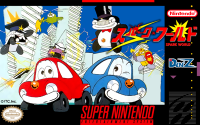Spark World - Fanart - Box - Front (Japan) - 1130x707