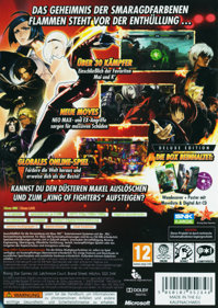 The King of Fighters XIII - Box - Back (Germany) - 1000x1410