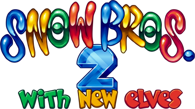 Snow Bros. 2: With New Elves - Clear Logo (World) - 1136x636