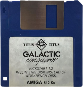 Galactic Conqueror - Disc (United Kingdom) - 563x587