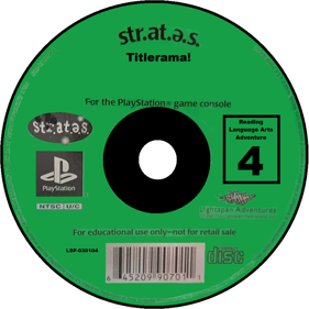 Str.at.e.s. 4: Titlerama! - Disc (North America) - 1000x1000