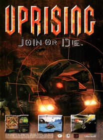 Uprising: Join or Die - Advertisement Flyer - Front (United Kingdom) - 2211x3000