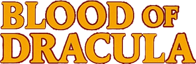 Blood of Dracula - Clear Logo (Europe) - 555x182