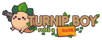 Turnip Boy Robs a Bank - Clear Logo (World) - 1279x504