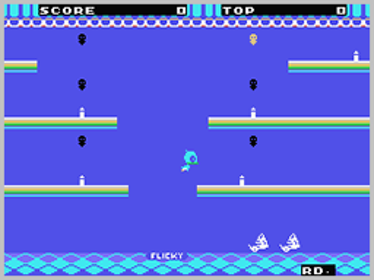 Flicky - Screenshot - Gameplay (World) - 256x192