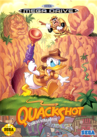 QuackShot Starring Donald Duck - Fanart - Box - Front (Europe) - 483x680