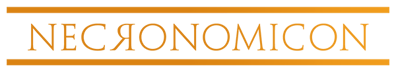 Digital Pinball: Necronomicon - Clear Logo (Japan) - 600x109