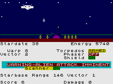 Galactic Patrol - Screenshot - Gameplay (Europe) - 256x192