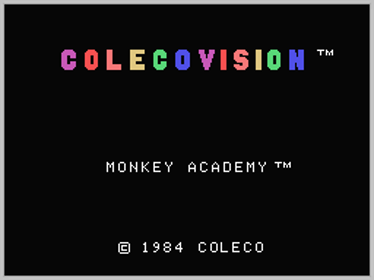 Monkey Academy - Screenshot - Game Title (North America) - 256x192