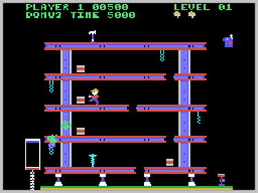 Hard Hat Mack - Screenshot - Gameplay (World) - 256x192