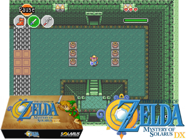 The Legend of Zelda: Mystery of Solarus DX - Fanart - Background (World) - 640x480
