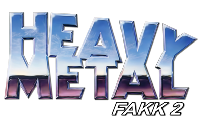 Heavy Metal: F.A.K.K. 2 - Clear Logo (North America) - 1500x943