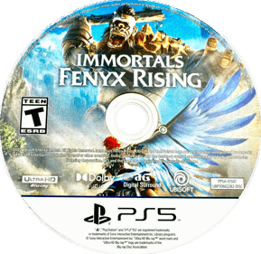 Immortals Fenyx Rising - Disc (North America) - 1410x1369