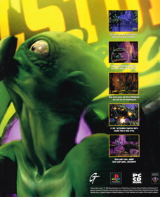 Oddworld: Abe's Exoddus - Advertisement Flyer - Front (United Kingdom) - 1770x2178