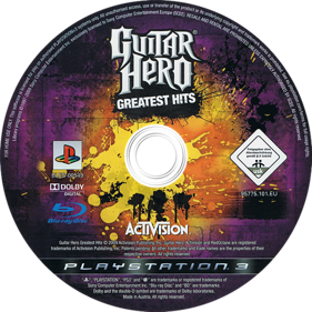 Guitar Hero: Smash Hits - Disc (Germany) - 500x500