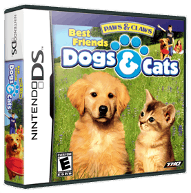 Paws & Claws: Best Friends: Dogs & Cats - Box - 3D (North America) - 900x911