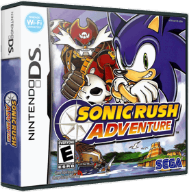Sonic Rush Adventure - Box - 3D (North America) - 866x880