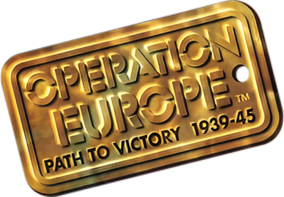 Operation Europe: Path to Victory 1939-45 - Clear Logo (United States) - 1008x700