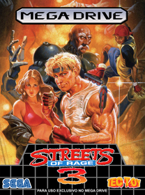Streets of Rage 3 - Fanart - Box - Front (Brazil) - 716x964
