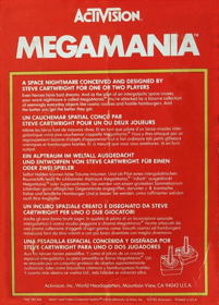Megamania - Box - Back (Europe) - 600x836