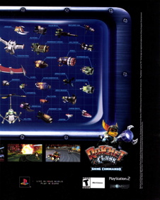 Ratchet & Clank: Going Commando - Advertisement Flyer - Front (United States) - 1826x2268