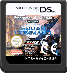 Warhammer 40,000: Squad Command - Cart - Front (Europe) - 517x564