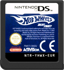 Hot Wheels: Beat That! - Cart - Front (Europe) - 517x564