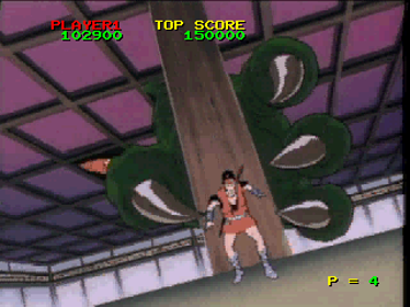 Time Gal & Ninja Hayate - Screenshot - Gameplay (Japan) - 320x240