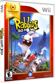Rabbids Go Home - Box - 3D (North America) - 834x1264