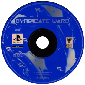Syndicate Wars - Disc (Germany) - 600x600