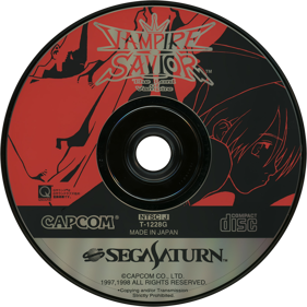 Vampire Savior: The Lord of Vampire - Disc (Japan) - 1430x1430