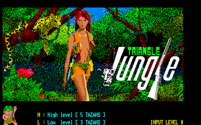 Triangle Jungle - Screenshot - Game Title (Japan) - 640x400