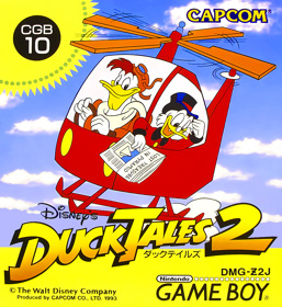 DuckTales 2 - Box - Front (Japan) - 1100x1200