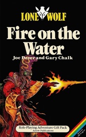 Lone Wolf: Fire on the Water - Box - Front - Reconstructed (Europe) - 610x973