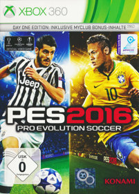 PES 2016: Pro Evolution Soccer - Box - Front (Germany) - 600x838
