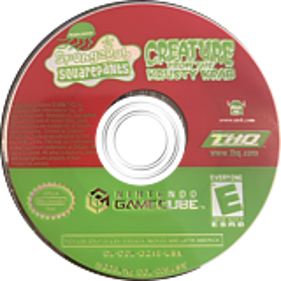 SpongeBob SquarePants: Creature from the Krusty Krab - Disc (North America) - 160x160