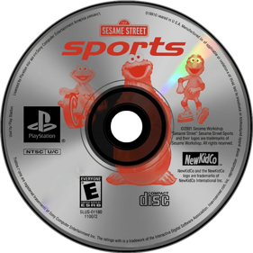 Sesame Street Sports - Disc (North America) - 2000x2000