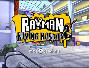 Rayman: Raving Rabbids 2 - Screenshot - Game Title (World) - 1920x1474