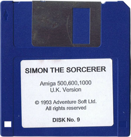 Simon the Sorcerer - Disc (United Kingdom) - 716x745
