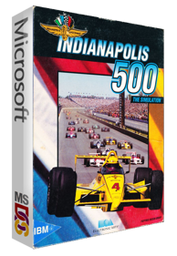 Indianapolis 500: The Simulation - Box - 3D (World) - 700x1013
