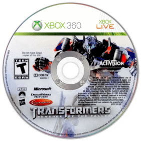 Transformers: Revenge of the Fallen - Disc (North America) - 1440x1440