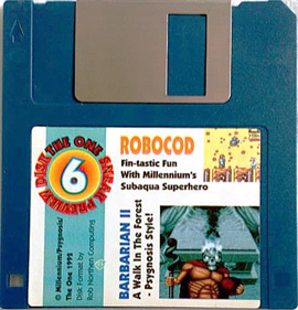 Barbarian II (Psygnosis) - Disc (Europe) - 450x468