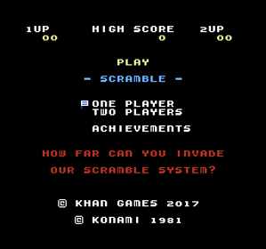 Scramble - Screenshot - Game Title (North America) - 256x240