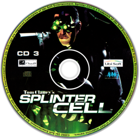 Splinter Cell: Stealth Action Redefined - Disc (Russia) - 1406x1406