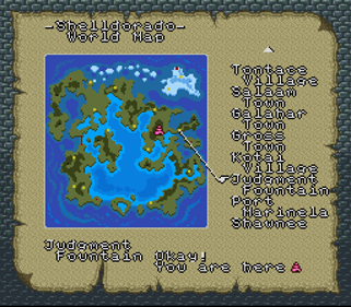 Daikaijuu Monogatari II - Screenshot - Gameplay (World) - 256x224