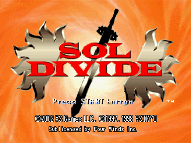 Sol Divide - Screenshot - Game Title (World) - 640x480