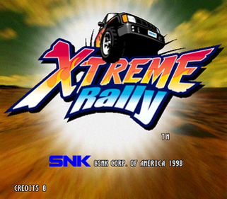 Xtreme Rally - Screenshot - Game Title (North America) - 320x280