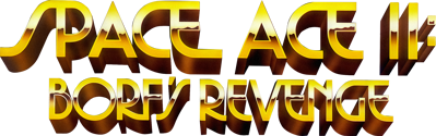 Space Ace II: Borf's Revenge - Clear Logo (World) - 2411x755