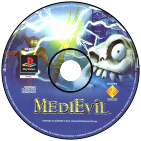 MediEvil - Disc (France) - 600x600